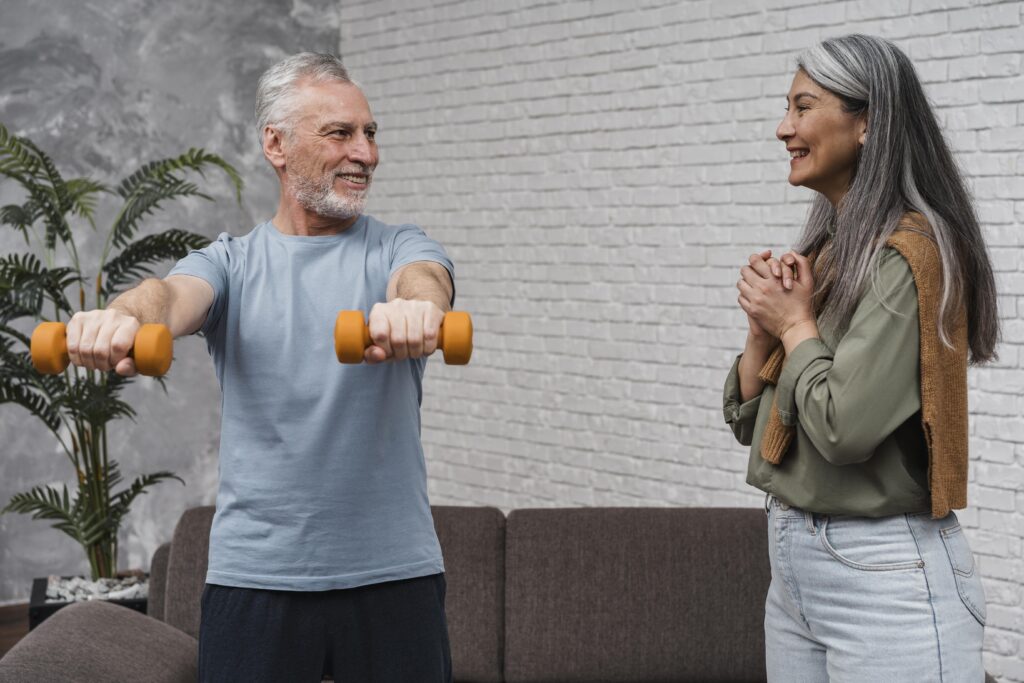 Man working out